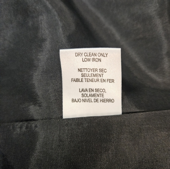 Worth Grey Striped Wool Coat - Picture 8 of 8